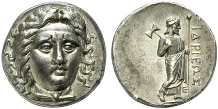 Satraps of Caria, Tetradrachm struck under Hidrieus, ca. 351-344 BC; AR (g...