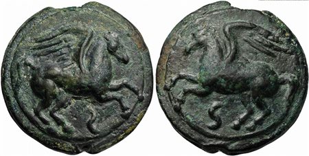 Roman Republic, Apollo/Apollo series, Cast Semis, Rome, ca. 270 BC; AE (g...