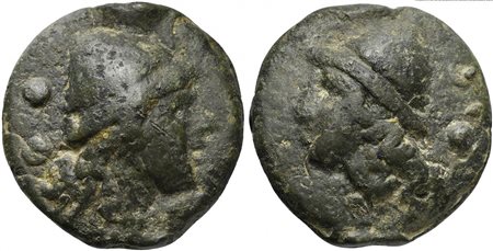 Roman Republic, Apollo/Apollo series, Cast Sextans, Rome, ca. 270 BC; AE (g...