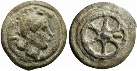 Roman Republic, Whell series, Cast As, Rome, ca. 230 BC; AE (g 234; mm 66);...