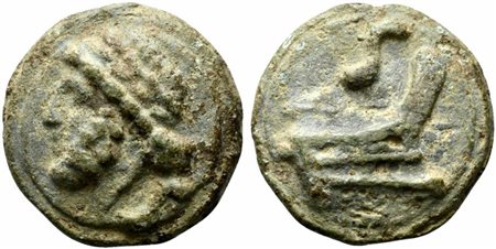 Roman Republic, Janus/Prow to r. series, Cast Semis, Rome, ca. 225-217 BC; AE...