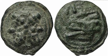 Roman Republic, Semilibral series, Cast As, Rome, ca. 217-215 BC; AE (g 126;...