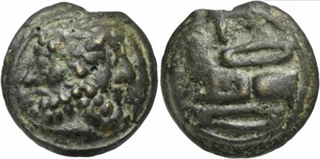 Roman Republic, Post-semilibral series, Cast As, Rome, ca. 215-212 BC; AE (g...