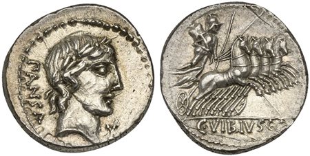 C. Vibius C.f. Pansa, Denarius, Rome, 90 BC; AR (g 3,89; mm 19; h 5);...