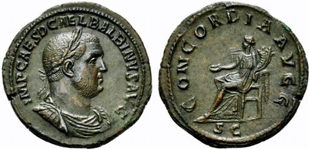Balbinus (238), Sestertius, Rome, April - June AD 238; AE (g 20,72; mm 31; h...