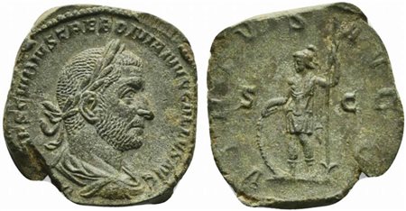 Trebonianus Gallus (251-253), Sestertius, Rome, AD 251-253; AE (g 18,11; mm...