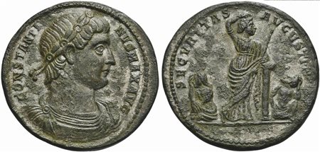 Constantine I (306-337), Medallion, Rome, ca. AD 327-333; AE (g 29,62; mm 39;...