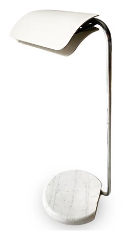 Skipper, disegno Bruno Gecchelin, modello tegola, lampada da tavolo con...