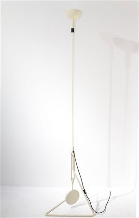 Martinelli, su disegno di E.Martinelli, mod. pendolo piantana in metallo...