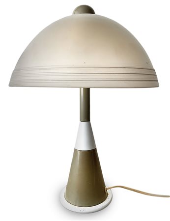 Zonca Milano, lampada da tavolo struttura in metallo laccato nei toni del...