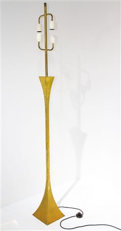 High society, disegno Tonello, Grillo e Montagna. Piantana in ottone...