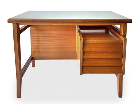 Schirolli, Mantova, disegno Giò ponti, scrittoio Dattilo, struttura in legno...