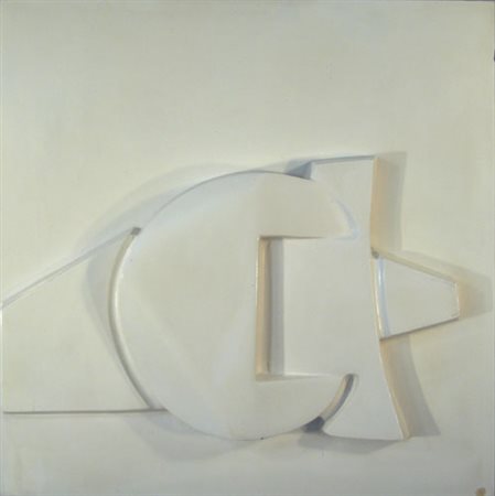 Schiavocampo Paolo "Incastro" multiplo in plastica cm 58 x 58 anno 1967...