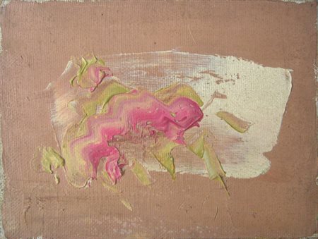 Ortega Josè Garcia " composizione astratta " olio su tela cm 40 x 30 firmato...