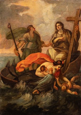 Scuola romana, secolo XVIII - Fede, Speranza e Carità