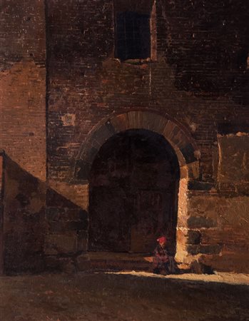 Salvatore Marchesi (Parma 1852-Parma 1926)  - L'ultimo sole