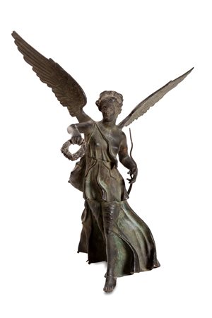 Attribuito a Renato Brozzi (Traversetolo 1885-1963) - Vittoria alata 