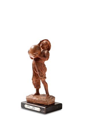 Costantino Barbella (Chieti 1852-Roma  1925)  - Su Su!..., 1882