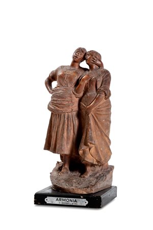 Costantino Barbella (Chieti 1852-Roma  1925)  - Armonia, 1877