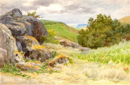 Ettore Ferrari (Roma 1845-1929)  - "Grottarossa", 1919