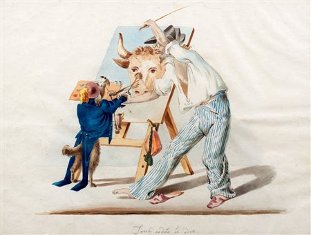 Carl Jacob Lindström (1801-1846 circa)  - "Tocchi arditi, ti dico"