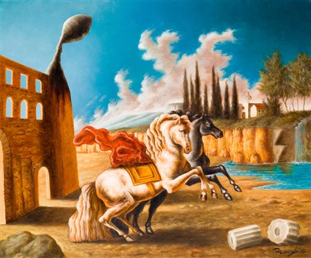 DAVIDE NUNZIANTE (1979) - Nova romantic -  metaphysical island, 2007