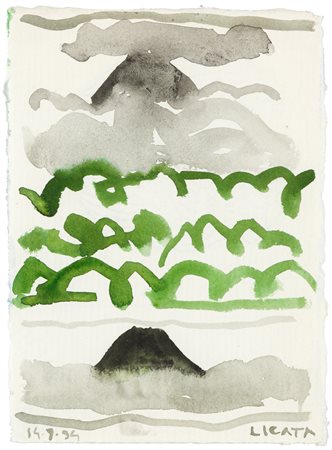 RICCARDO LICATA (1929-2014) - Senza Titolo, 1994
