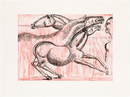 BRUNO CASSINARI (1912-1992) - Cavallo, 1981