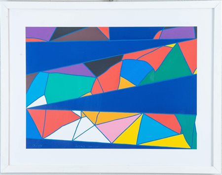 PIERO DORAZIO (Roma 1927 – Perugia 2005) “Senza titolo”, 1971-85. Litografia...