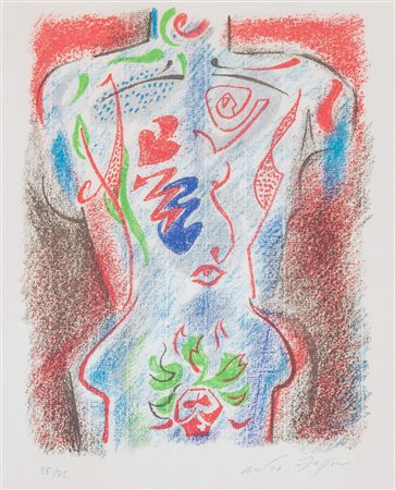 ANDRE’ MASSON (Balagny-sur-Thérain 1896 – Parigi 1987) “Senza titolo”....