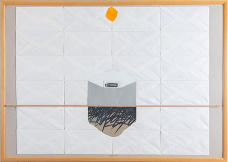 CONCETTO POZZATI (Vo’ 1935 – Bologna 2017) “Senza titolo”, 1976. Tecnica...