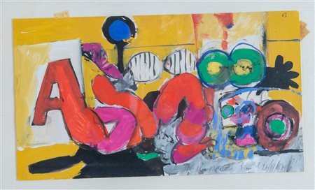 PIRRO CUNIBERTI (Sala Bolognese 1923 – Bologna 2016) “Senza titolo”, 1967....