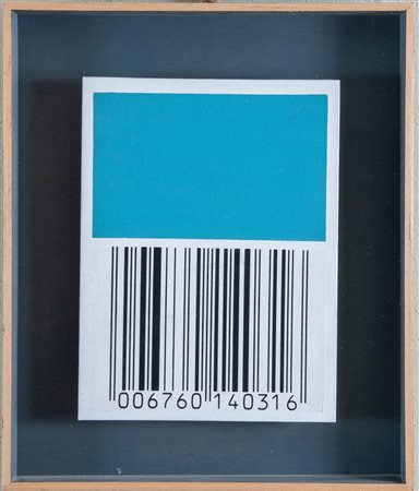 FRANCO VACCARI (Modena 1936) “Senza titolo”, 1990. Olio su faesite. Cm 40x30....