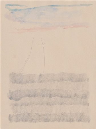 FAUSTO MELOTTI (Rovereto 1901 – Milano 1986) “Senza titolo”, 1980/81 circa....