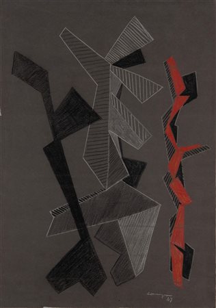 PIETRO CONSAGRA (Mazara del Vallo 1920 – Milano 2005) “Senza titolo”, 1949....