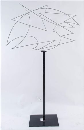 GIACOMO BALLA (Torino 1871 – Roma 1958) “Linea di velocità + forma rumore”,...