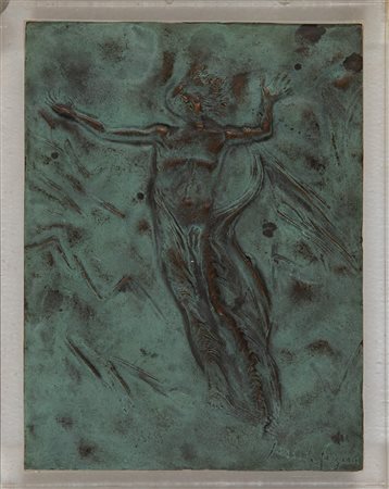 PERICLE FAZZINI (Grottammare 1913 – Roma 1987) “Resurrezione”. Bassorilievo...