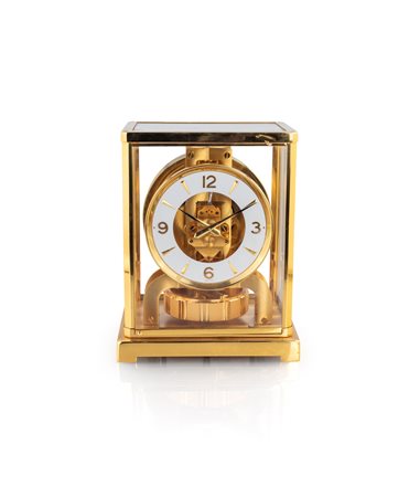 Pendola Atmos Jaeger-LeCoultre - con cassa dorata - cm 22,5x18x13,5