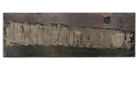 William Congdon "Venice" 1952
olio e tecnica mista su masonite
cm 31x91

Proveni