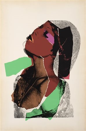 Andy Warhol "Ladies and Gentlemen" 1975
serigrafia a colori
cm 111x73
Firmata e