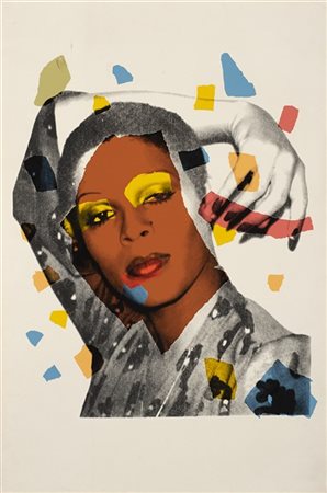 Andy Warhol "Ladies and Gentlemen" 1975
serigrafia a colori
cm 111x73,5
Firmata