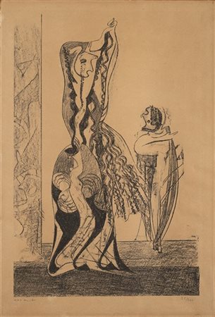 Max Ernst "Danseuses" 1950
litografia
cm 55x37
Firmata e numerata 25/200
