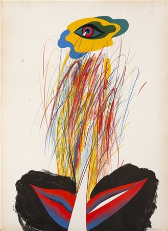 Allen Jones "Head" 1967
litografia a colori
cm 75,5x55,5
Firmata e datata 67 in
