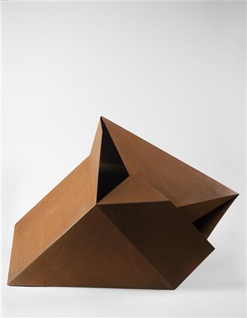 Gianfranco Pardi "Box" 2000
acciaio corten
cm 100x100x80

Provenienza
Collezione