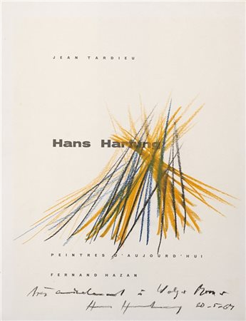Hans Hartung "Senza titolo" 1964
pastello su carta
cm 35,5x27
Firmato e datato 2