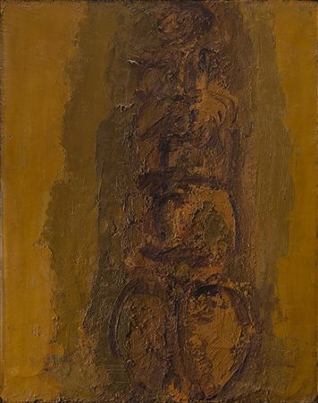 Ennio Morlotti "Nudo" 1969
olio su tela
cm 100x80
Firmato in basso a destra

Pro