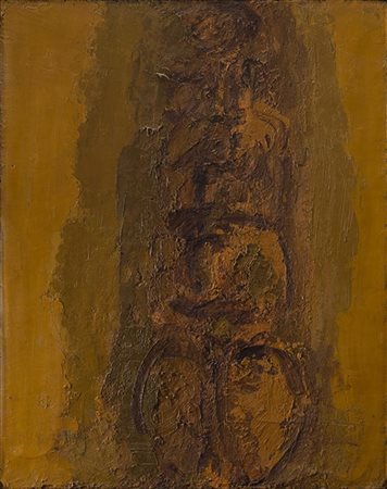 Ennio Morlotti "Nudo" 1969
olio su tela
cm 100x80
Firmato in basso a destra

Pro