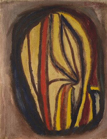 Beniamino Joppolo "Composizione" 1951
olio su tela
cm 90x70
Firmato e datato 195