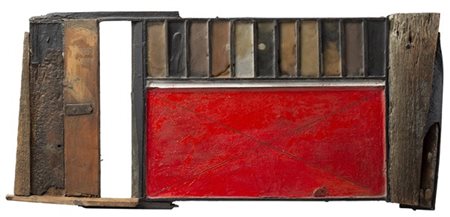 Giuseppe Maraniello "Ri-flettere" 1990
olio, tecnica mista, cera, legno e tela
c