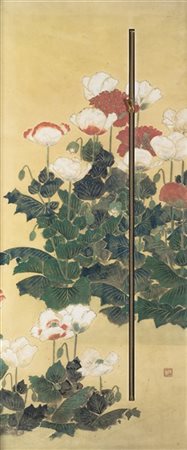 Stefano Arienti "Papaveri giapponesi" 2007
chiusura lampo su poster
cm 90x40,5